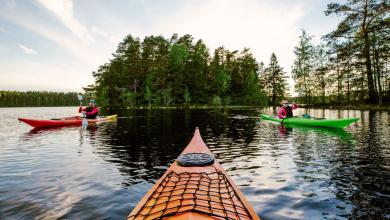 Kayaking in Teijo National Park
